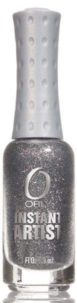 Orly, Orly Instant Artist - Platinum Glitter (Silver), Mk Beauty Club, Nail Art