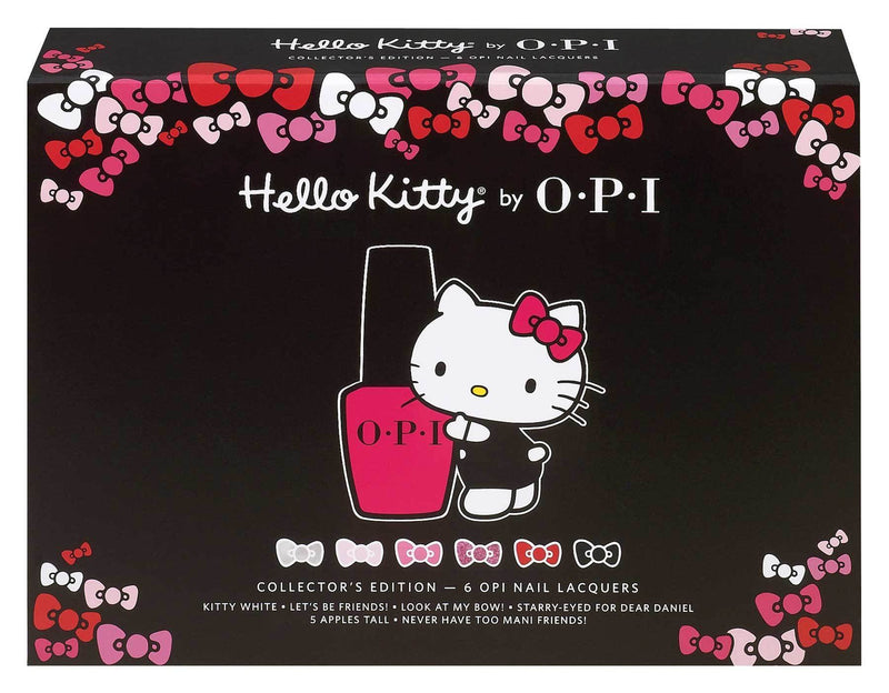 OPI, OPI Hello Kitty Collector's Edition 6pc Kit, Mk Beauty Club, Nail Polish Display