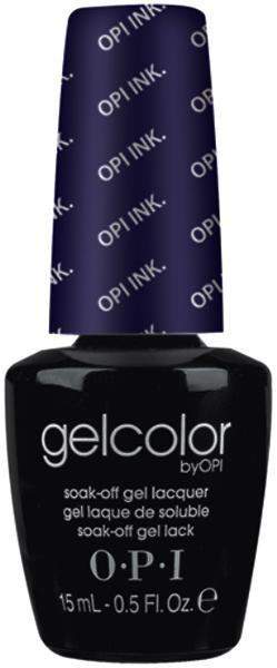 OPI, OPI Gel Polish GCB61 - OPI Ink, Mk Beauty Club, Acrylic & Gel