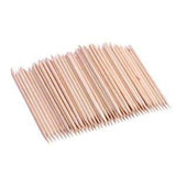 Nail Supply, Orange Woodsticks - 2.5" 100pc, Mk Beauty Club, Woodsticks