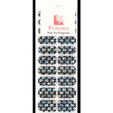 Fuschia, Fuschia Nail Wraps - Hologram Puzzle, Mk Beauty Club, Nail Wrap