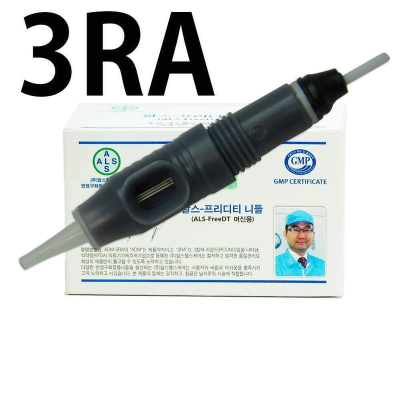 Semi Tattoo Makeup, SPMT - ALS FreeDT Needle - 3RA (15ea/BOX), Mk Beauty Club, Tattoo