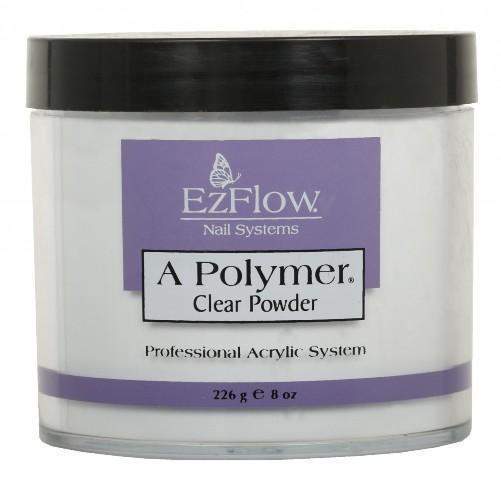 EZ Flow, EZ Flow A Polymer Clear Powder - 8oz, Mk Beauty Club, Acrylic powder