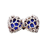 Fuschia, Fuschia Nail Art Charms - Netting Bow - Black/Gold, Mk Beauty Club, Nail Art Charms