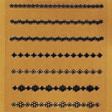 Erikonail, Erikonail - Lace Seal ELS-06, Mk Beauty Club, Nail Art Sticker