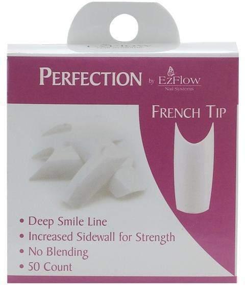 Ez Flow, EZ Flow Perfection French Tips - 50ct, Mk Beauty Club, Nail Tips