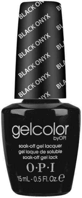 OPI, OPI GelColor - Black Onyx  GC T02, Mk Beauty Club, Acrylic & Gel