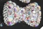 Fuschia, Fuschia Nail Art Charms - Crystal Ab Bow, Mk Beauty Club, Nail Art Charms