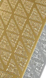 Rococo Nail Seal, Rococo Nail Seal  #846 Gold, Mk Beauty Club, Nail Art Sticker