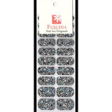 Fuschia, Fuschia Nail Wraps - Hologram  Swirls, Mk Beauty Club, Nail Wrap