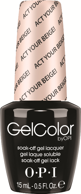 OPI, OPI GelColor - Act Your Beige! - SoftShades Collection 2015, Mk Beauty Club, Acrylic & Gel