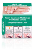 Nail Tek, Restore Damaged Nails Kit - Intensive Therapy 2, Foundation 2, Renew, Mk Beauty Club, NailTek