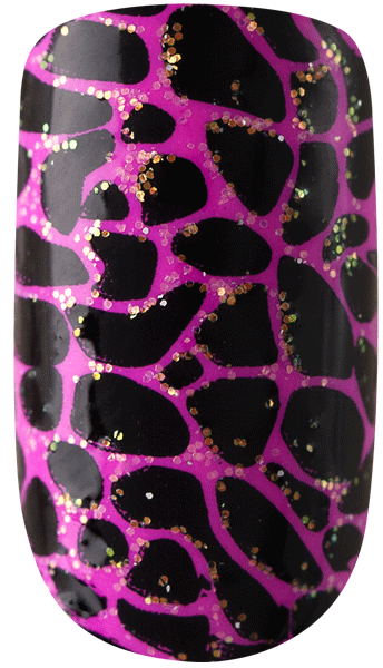 Dashing Diva, Dashing Diva Metallic Nails - Purrfectly Pink Crackle, Mk Beauty Club, Full Cover Nail Tips