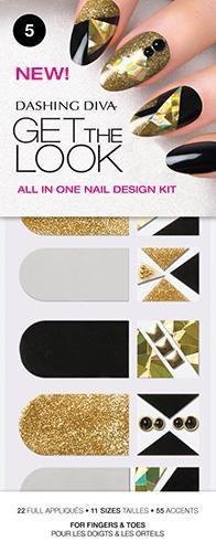 Dashing Diva, Dashing Diva Get The Look - Mirage 5, Mk Beauty Club, Nail Art