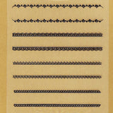 Erikonail, Erikonail - Lace Seal ELS-09, Mk Beauty Club, Nail Art Sticker