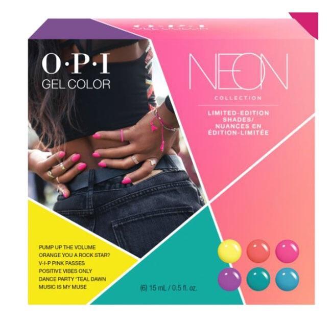 OPI, OPI Summer 2019 Neon Collection GelColor Kit, Mk Beauty Club, Gel Polish Kit