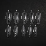 Apres Nail, Sculpted Square Medium Refill Bags, Mk Beauty Club, active