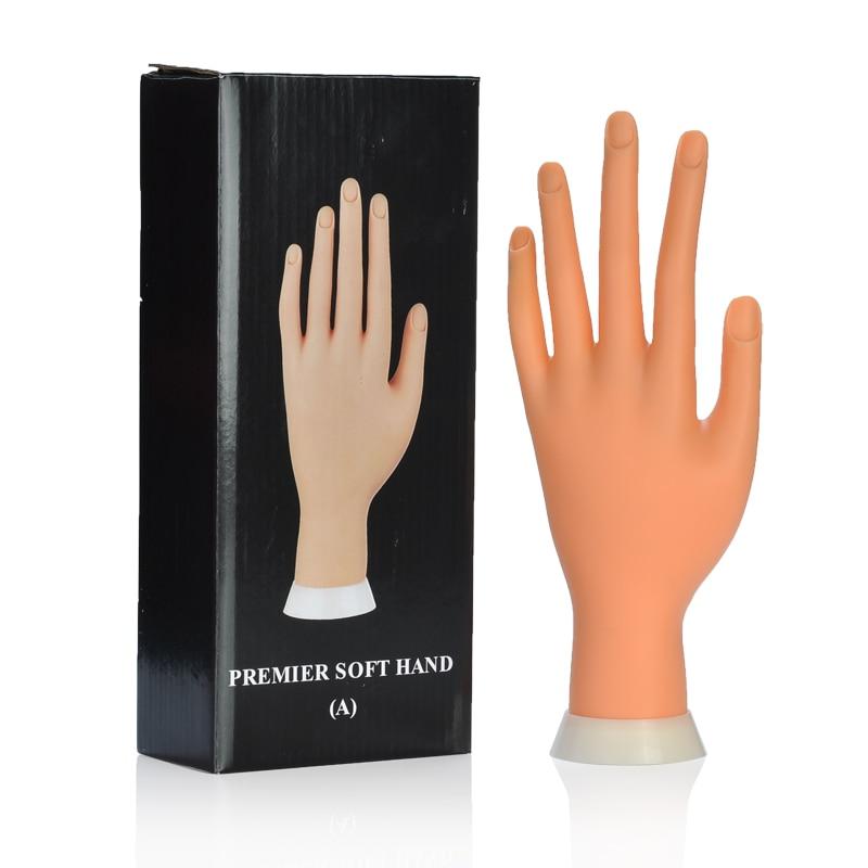 DL Professional, DL Pro - Soft Rubber Practicing Hand, Mk Beauty Club, Practice Hand